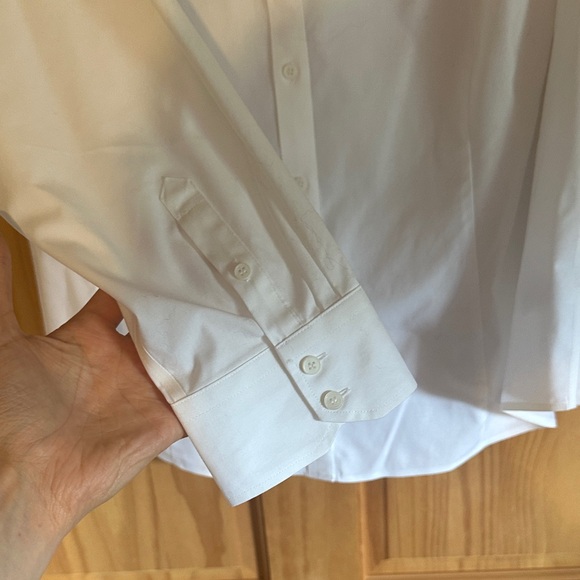 Talbots Crisp White Dress Shirt - Picture 2 of 6